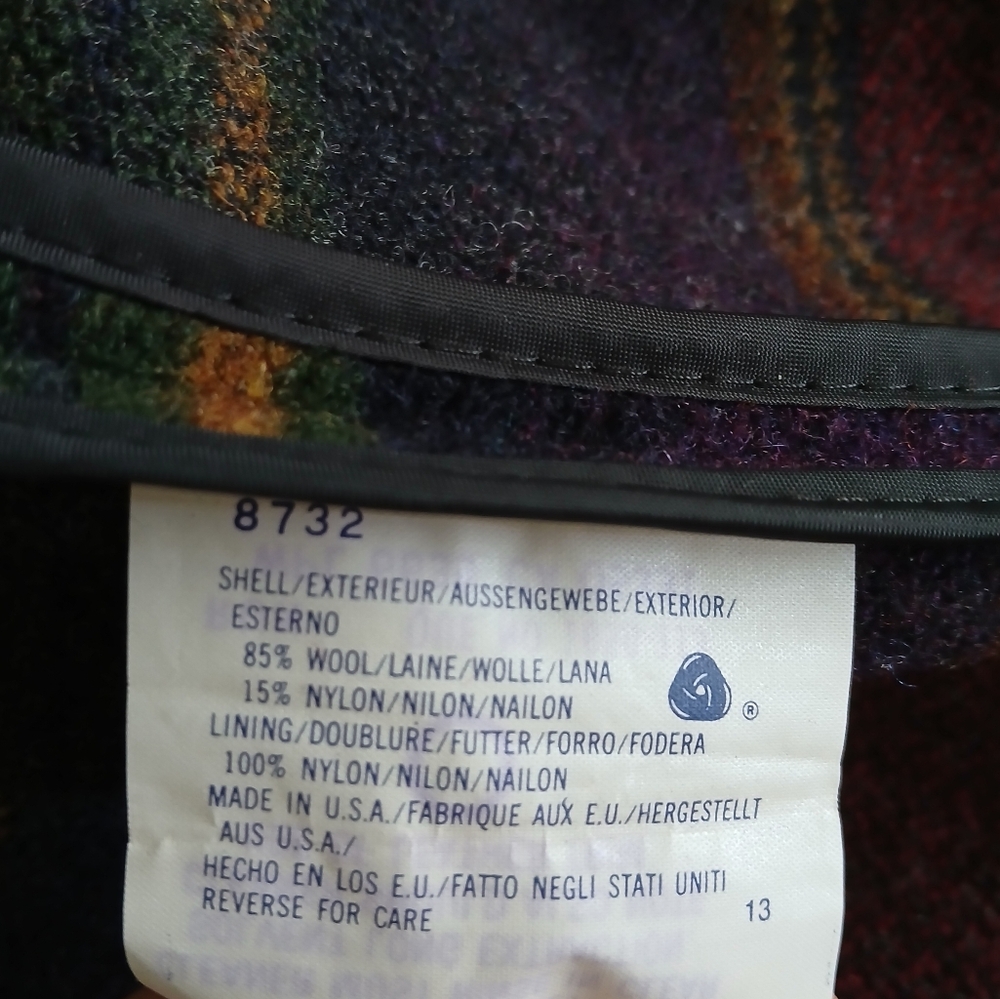 Vintage Woolrich Long Wool Southwestern‎ Blanket coat - Picture 10 of 12